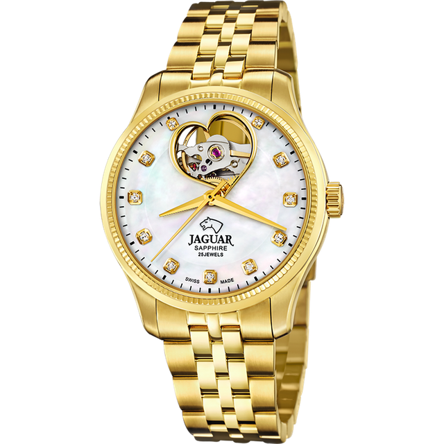 JAGUAR CŒUR bianco madreperlato. J996/1