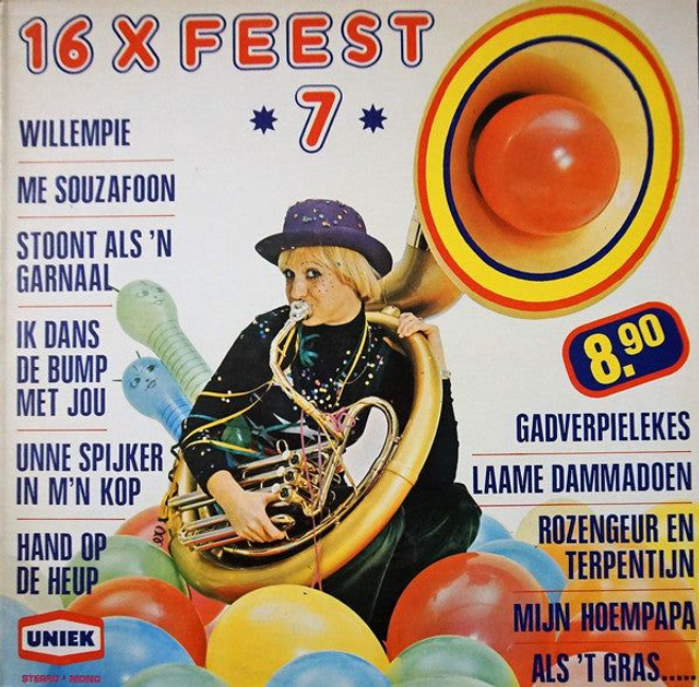 Various  - 16 X Feest 7 (LP) 51106