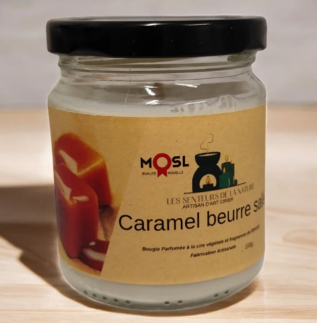 10.Bougie caramel beurre salé