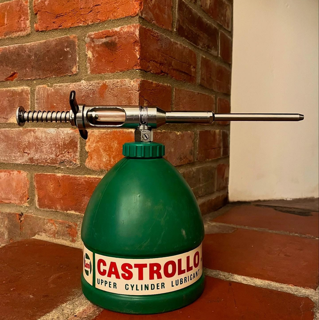 1960’s Castrol Motor Oil Castrollo Upper Cylinder Shot Dispenser