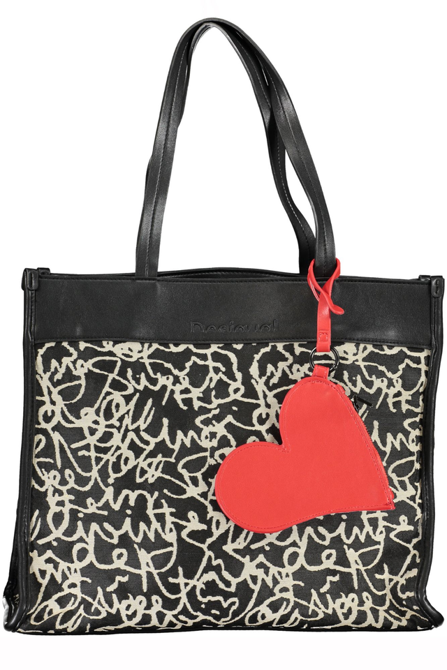 DESIGUAL BORSA DONNA NERO