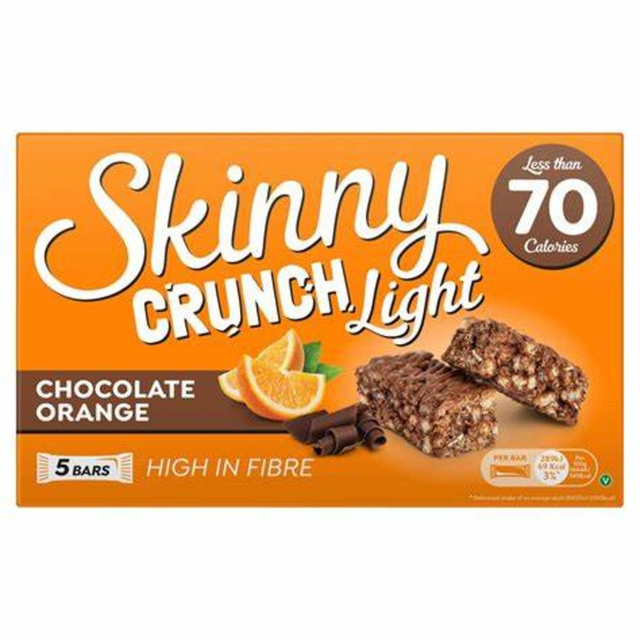 Skinny Crunch Light Chocolate Orange 20g