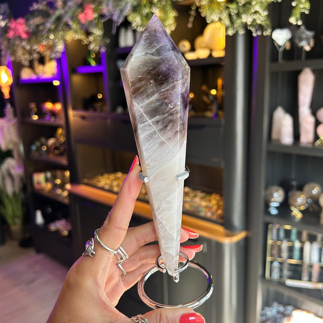 Amethyst Wand on Stand