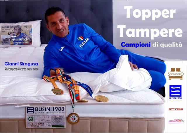 Topper TAMPERE in fibra