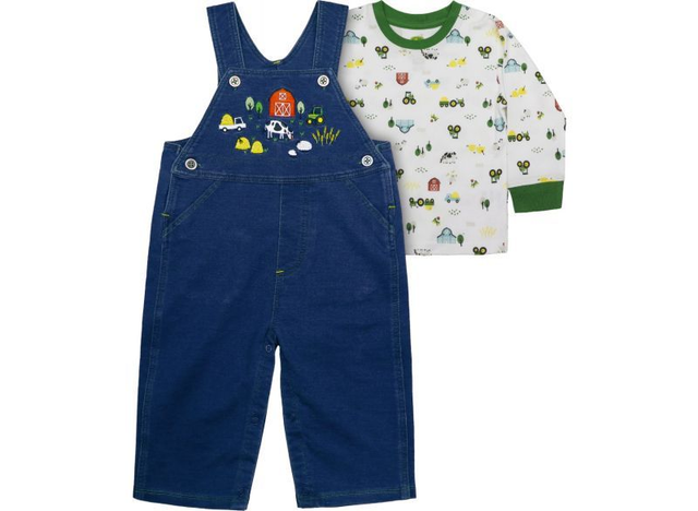 Set mit Traktorszene für Babys