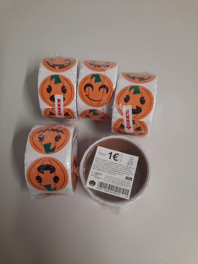 ROULEAUX HALLOWEEN 🎃 ( lot de 5 rouleaux ) 