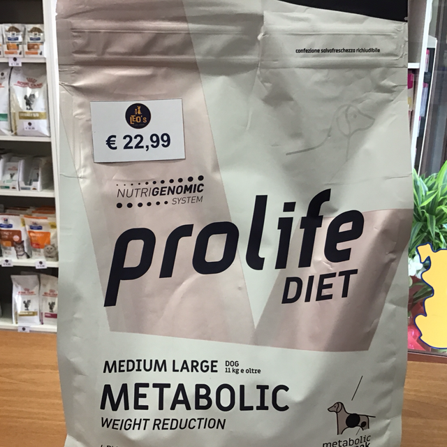 PROLIFE DOG DIET MEDIUM LARGE METABOLIC 2KG 