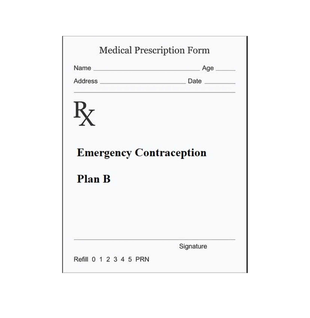 Emergency Contraception Prescription