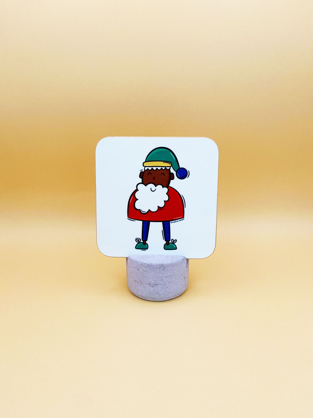 Santa coaster