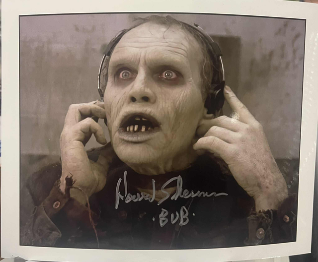 Howard Sherman Autograph (as Bub from Day of the Dead)