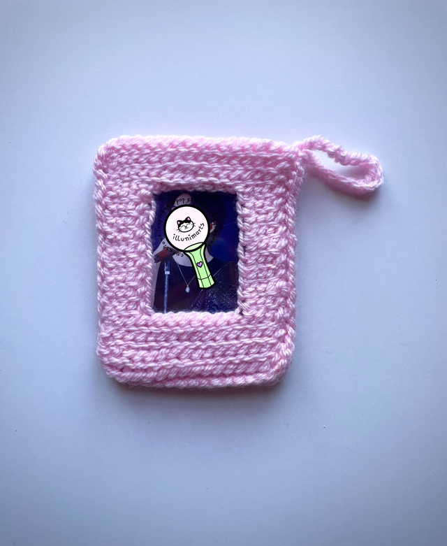 Toploader K-pop crochet pour Photocard mini