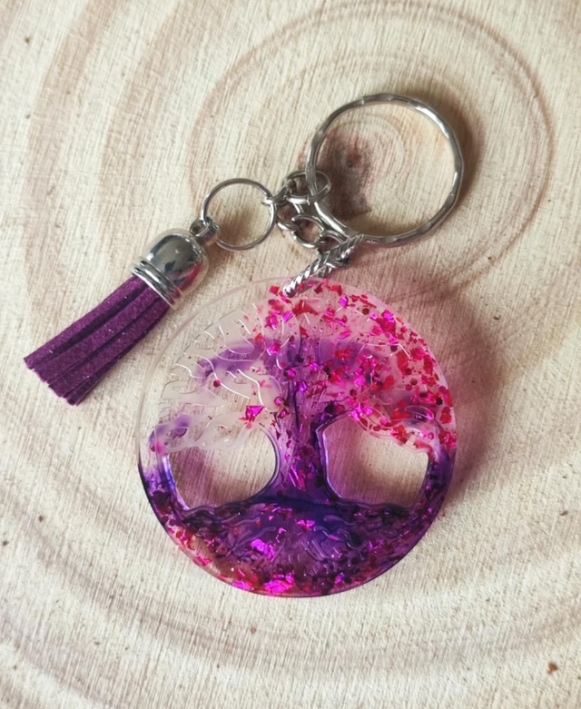 Porte-clés Arbre de vie