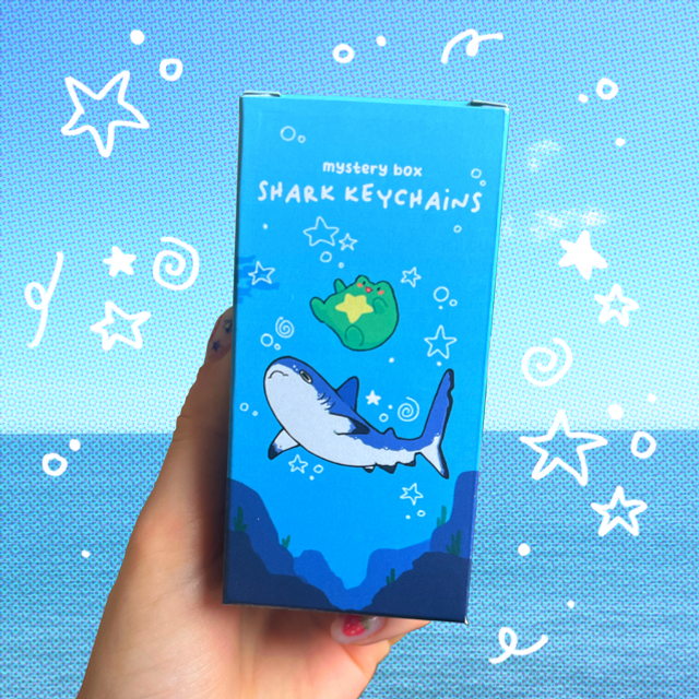 acrylic keychain - Shark species blind box ★