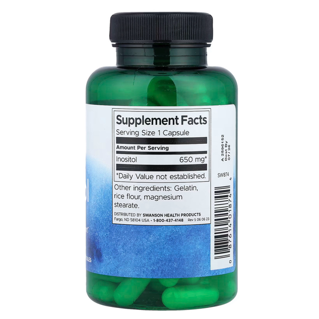 INOSITOL 650mg - 100 capsules