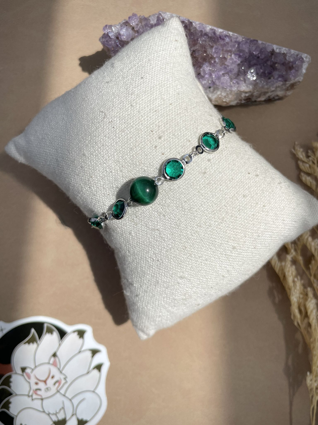 Fil de vie (argenté)