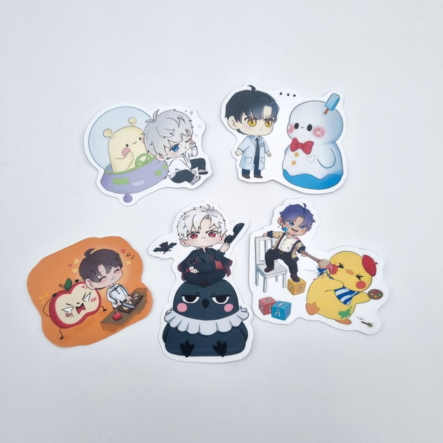 Love &amp; Deepspace Sets | Mascot &amp; Summer | STICKERS