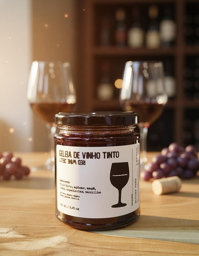 Geleia de Vinho Tinto 