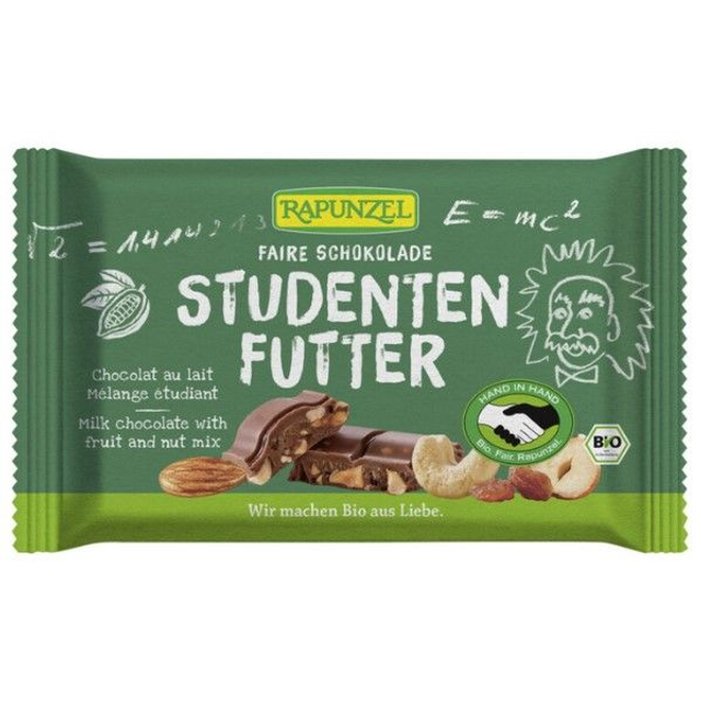 Rapunzel Studentenfutter Schokolade 100g Tafel