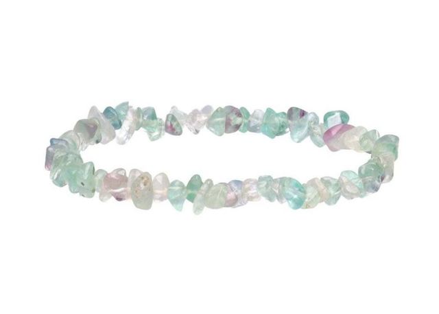 Bracelet fluorite verte