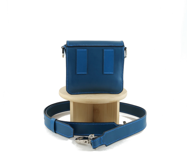 Mini Sac bandoulière et ceinture KARASU Bleu Vif