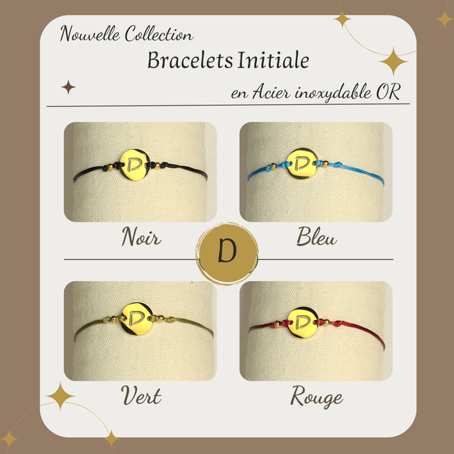 Bracelet initiale D