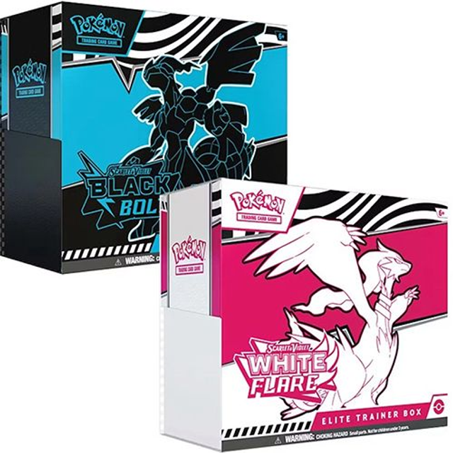 Black Bolt en White Flare Elite Trainer Box 