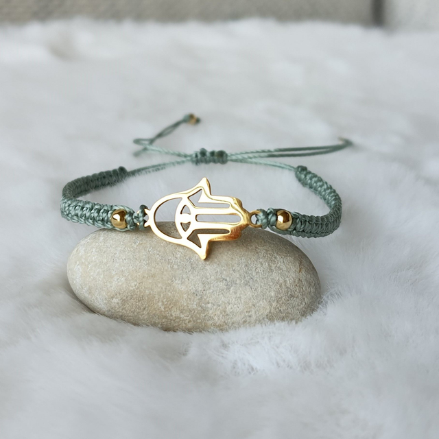Bracelet femme breloque "Main de Fatma"