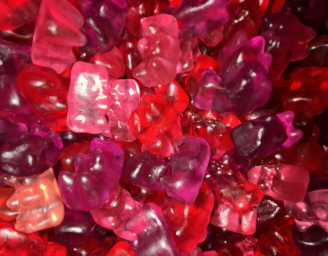 MIX OURSONS FRAISE  HARIBO 100g