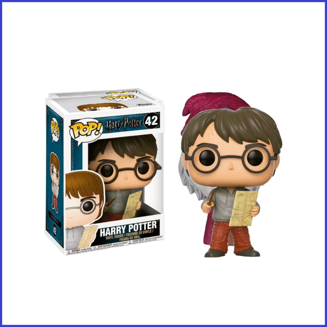 POP figure Harry Potter Harry with Marauders Map #42