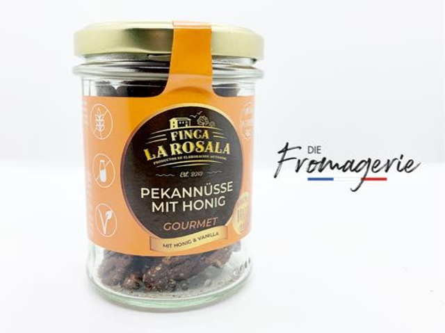 Pekannüsse mit Karamell und Honig