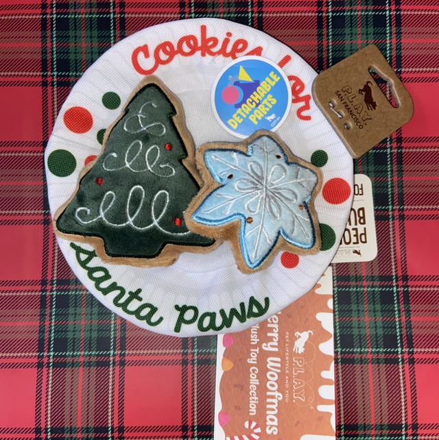 P.L.A.Y. Christmas Eve Cookies Dog Toy