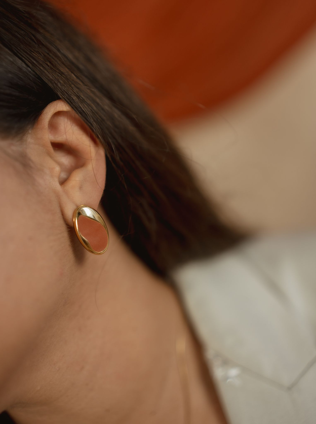 Polymer Clay Earrings ~ Frederica