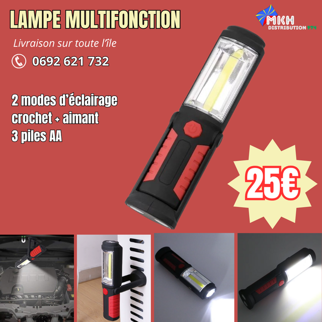 LAMPE MULTIFONCTION