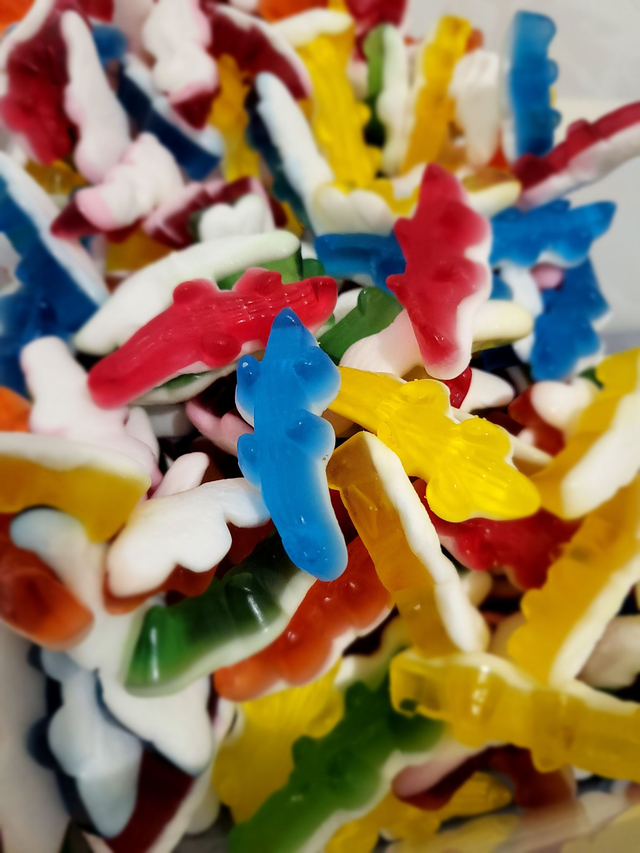 Crocodiles gel haribo (100g)