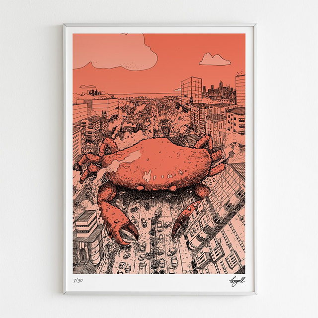 Attaque du crabe géant 