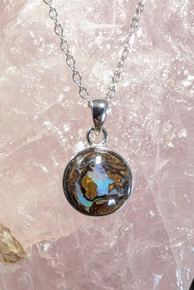 Pendentif Opale Boulder 