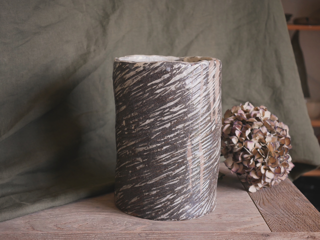 Vase rond - série du vent