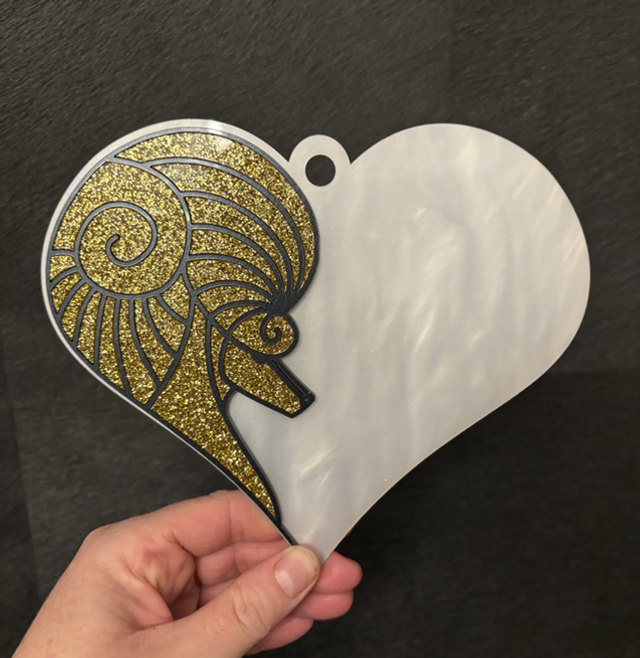 Wall Art - Poodle Fantasy Acryl 