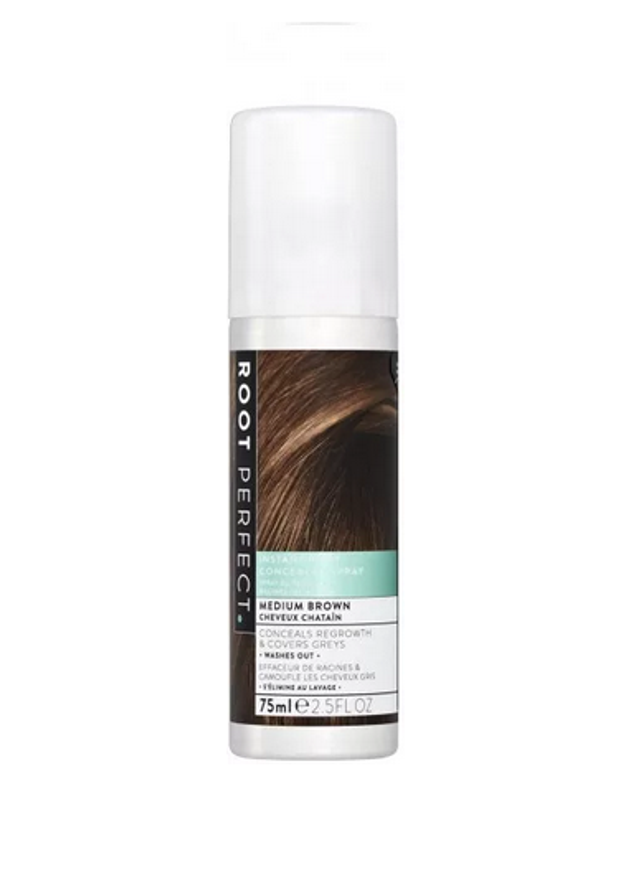 Root Perfect: Root Concealer Spray 75ml - Med Brown