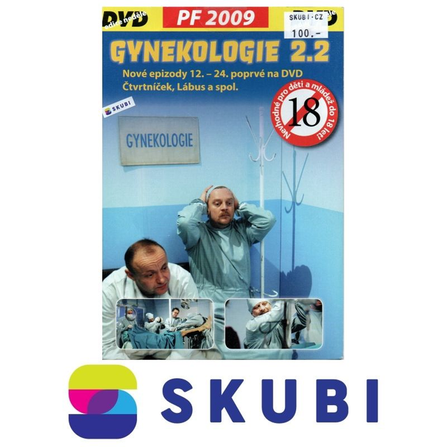 DVD Gynekologie 2.2 - epizody 12.-24. - Čtvrtníček, Lábus a spol.