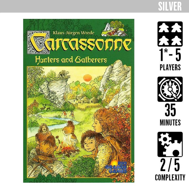 Carcassonne: Hunters & Gatherers (Silver Rental Deposit)