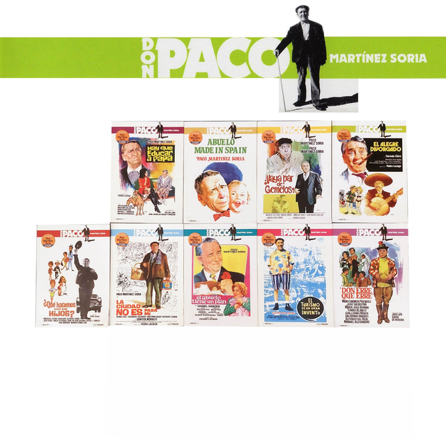 COLECCION PACO MARTINES SORIA 10DVD-usado edición Cartoncillo