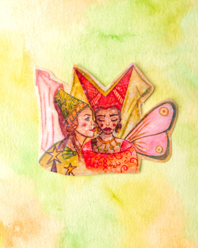 Sticker "Medieval Fairies"