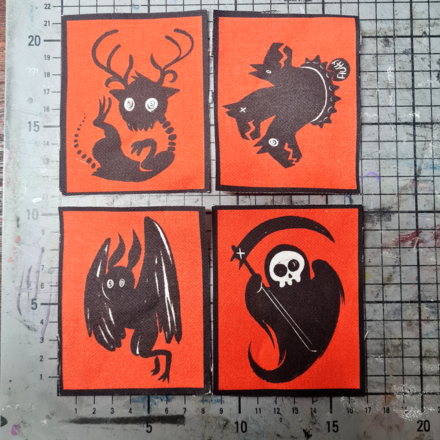 Little Cryptids Patches