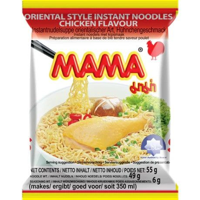 Mama Instant Noodles Chicken Poulet 55g