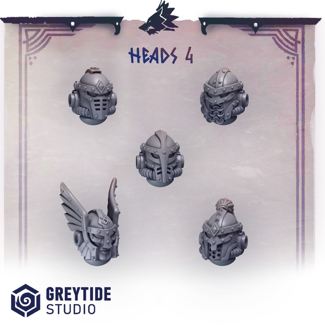 Heads 4 (Primal Hounds)