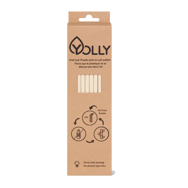 YOLLY Trinkhalme 50 Stk