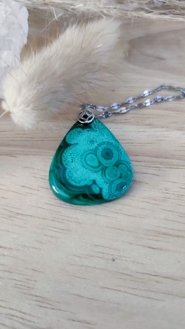 Pendentif Malachite