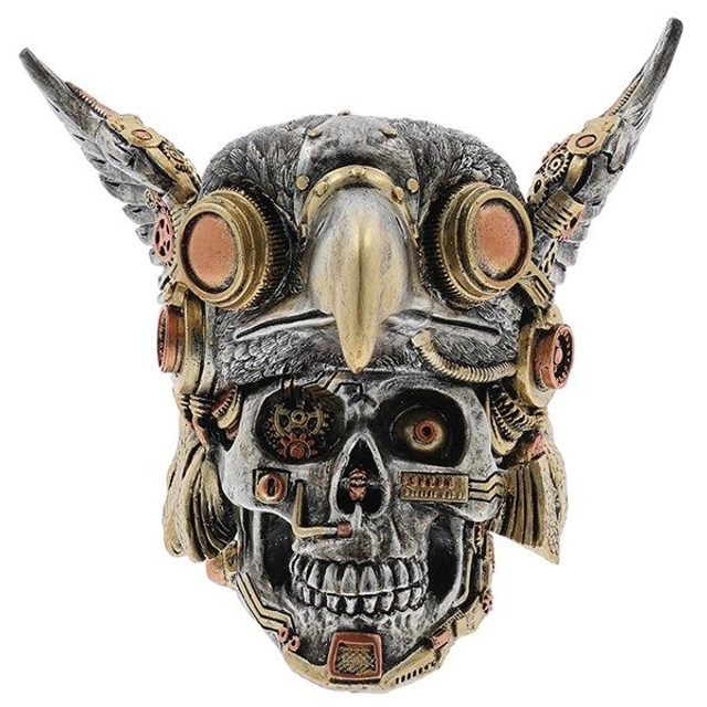 Skull with Eagle Hat from the Steampunk Collection at Adroit Creations