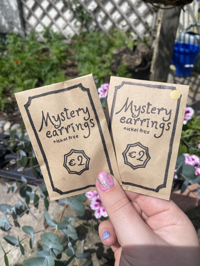 mystery earrings